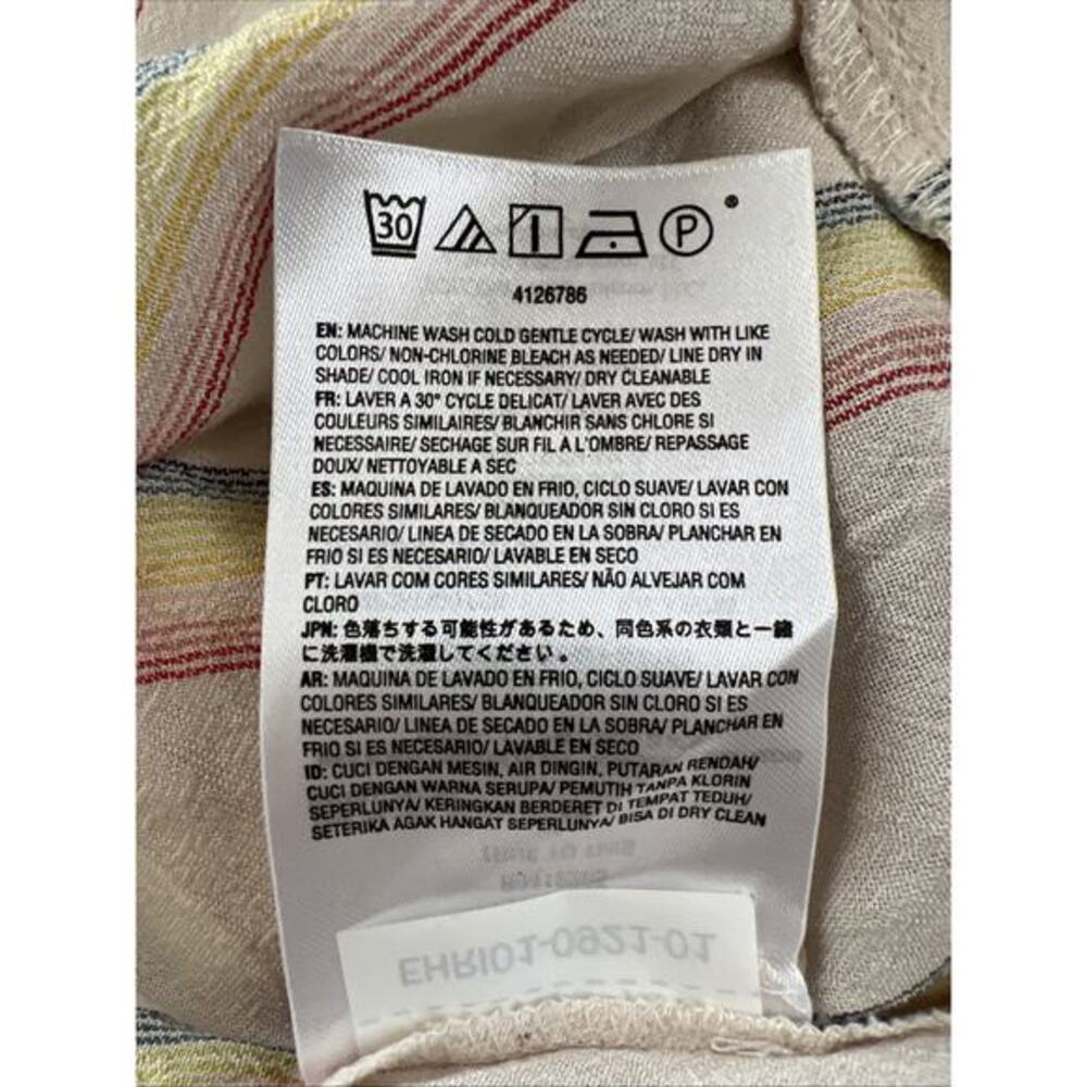 Volcom Women's Ruffled Tropical Stripe Island Cami‎ Tank Size XS NEW - Picture 12 of 13